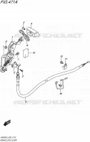 FREIN DE PARKING pour Suzuki BURGMAN 400 2016