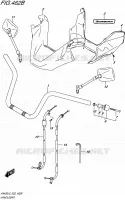 GUIDON (AN400AL6 E02) pour Suzuki BURGMAN 400 2016