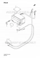 BATTERIE pour Suzuki BURGMAN 400 2010