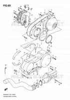 CARTER (MODEL L0) pour Suzuki BURGMAN 400 2010
