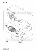 DEMARREUR pour Suzuki BURGMAN 400 2010