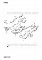 MARCHE PIEDS pour Suzuki BURGMAN 400 2010