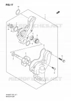 POMPE A EAU pour Suzuki BURGMAN 400 2010