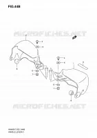 PROTEGES MAINS (AN400Z/ZA) pour Suzuki BURGMAN 400 2010