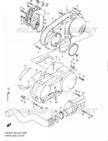 CARTER (MODEL L0) pour Suzuki BURGMAN 400 2010