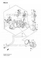 CORPS DE PAPILLON pour Suzuki BURGMAN 400 2010