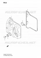COUVRE CULASSE pour Suzuki BURGMAN 400 2010