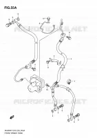DURITE DE FREIN AVANT (AN400AK9/AL0/ZAL0) pour Suzuki BURGMAN 400 2010