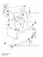 DURITE DE RADIATEUR pour Suzuki BURGMAN 400 2010