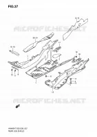 MARCHE PIEDS pour Suzuki BURGMAN 400 2010