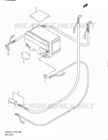 BATTERIE (AN400ZAL1 E51) pour Suzuki BURGMAN 400 2011