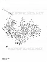 CARTER (AN400ZAL1 E19) pour Suzuki BURGMAN 400 2011