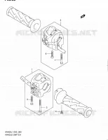 COMMODOS (AN400L1 E19) pour Suzuki BURGMAN 400 2011