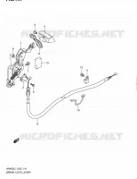 FREIN DE PARKING pour Suzuki BURGMAN 400 2011