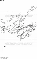 MARCHE PIEDS pour Suzuki BURGMAN 400 2011