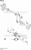 POMPE A HUILE pour Suzuki BURGMAN 400 2011