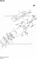 SILENCIEUX pour Suzuki BURGMAN 400 2011