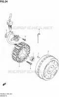 ALLUMAGE ROTOR   STATOR pour Suzuki BURGMAN 400 2013