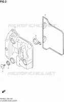 COUVRE CULASSE pour Suzuki BURGMAN 400 2013