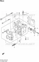 CULASSE pour Suzuki BURGMAN 400 2013