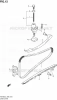 DISTRIBUTION pour Suzuki BURGMAN 400 2013