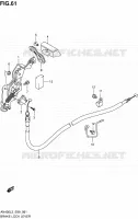 FREIN DE PARKING pour Suzuki BURGMAN 400 2013