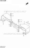 PROTEGES MAINS (AN400ZAL6 E19) pour Suzuki BURGMAN 400 2016
