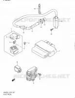 PARTIE ELECTRIQUE pour Suzuki BURGMAN 400 2011