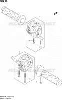 COMMODOS pour Suzuki BURGMAN 400 2013