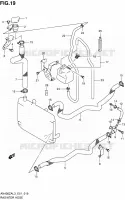 DURITE DE RADIATEUR pour Suzuki BURGMAN 400 2013