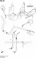 GUIDON pour Suzuki BURGMAN 400 2013