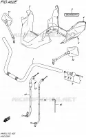 GUIDON (AN400ZAL5 E19) pour Suzuki BURGMAN 400 2015
