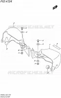 PROTEGES MAINS (AN400ZAL5 E02) pour Suzuki BURGMAN 400 2015
