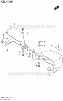 PROTEGES MAINS (AN400ZAL6 E19) pour Suzuki BURGMAN 400 2016