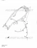 CADRE ARRIERE pour Suzuki BURGMAN 650 2011