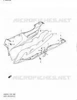 CARENAGES INFERIEUR pour Suzuki BURGMAN 650 2011