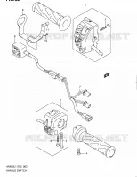 COMMODOS (AN650AL1 E02) pour Suzuki BURGMAN 650 2011