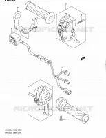 COMMODOS (AN650AL1 E19) pour Suzuki BURGMAN 650 2011