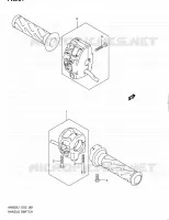 COMMODOS (AN650L1 E19) pour Suzuki BURGMAN 650 2011