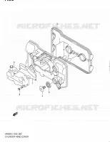COUVRE CULASSE pour Suzuki BURGMAN 650 2011