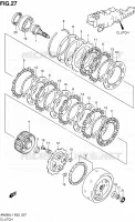 EMBRAYAGE pour Suzuki BURGMAN 650 2011
