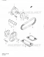 POMPE A HUILE pour Suzuki BURGMAN 650 2011