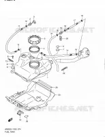 RESERVOIR D'ESSENCE pour Suzuki BURGMAN 650 2011