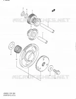 ROUE LIBRE DE DEMARREUR pour Suzuki BURGMAN 650 2011