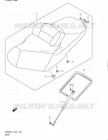 SELLE (AN650AL1 E51) pour Suzuki BURGMAN 650 2011