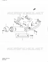 SILENCIEUX (AN650L1 E19) pour Suzuki BURGMAN 650 2011