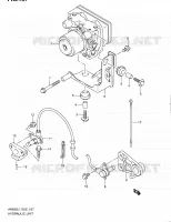 SYSTÈME ABS (AN650AL1 E19) pour Suzuki BURGMAN 650 2011