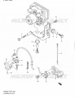 SYSTÈME ABS (AN650AL1 E24) pour Suzuki BURGMAN 650 2011