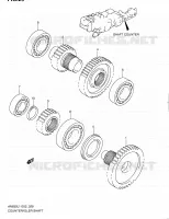 TRANSMISSION FINALE pour Suzuki BURGMAN 650 2011