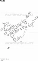 CADRE pour Suzuki BURGMAN 650 2010